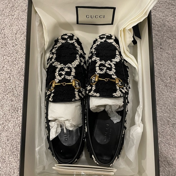 Gucci Women’s Jordan Tweed Loafer - Picture 1 of 8